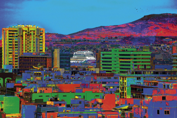 ONE DAY | LAS PALMAS No5 | Ralf Wehrle und Uwe Frank Fotografie - Fine - Art - Print  ca.40x60 cm | gerahmt 60x80 cm mit Passepartout und schwarzem Holzrahmen  Auflage 15 | signiert
